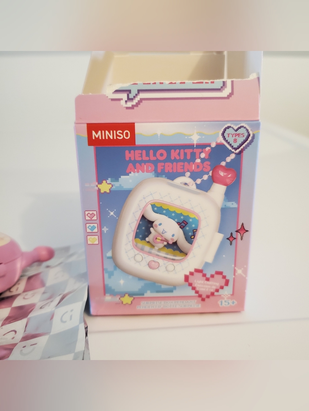Miniso Hello Kitty And Friends Pocket Elf Light Up Keychain My Melody Confirmed - Picture 7 of 7